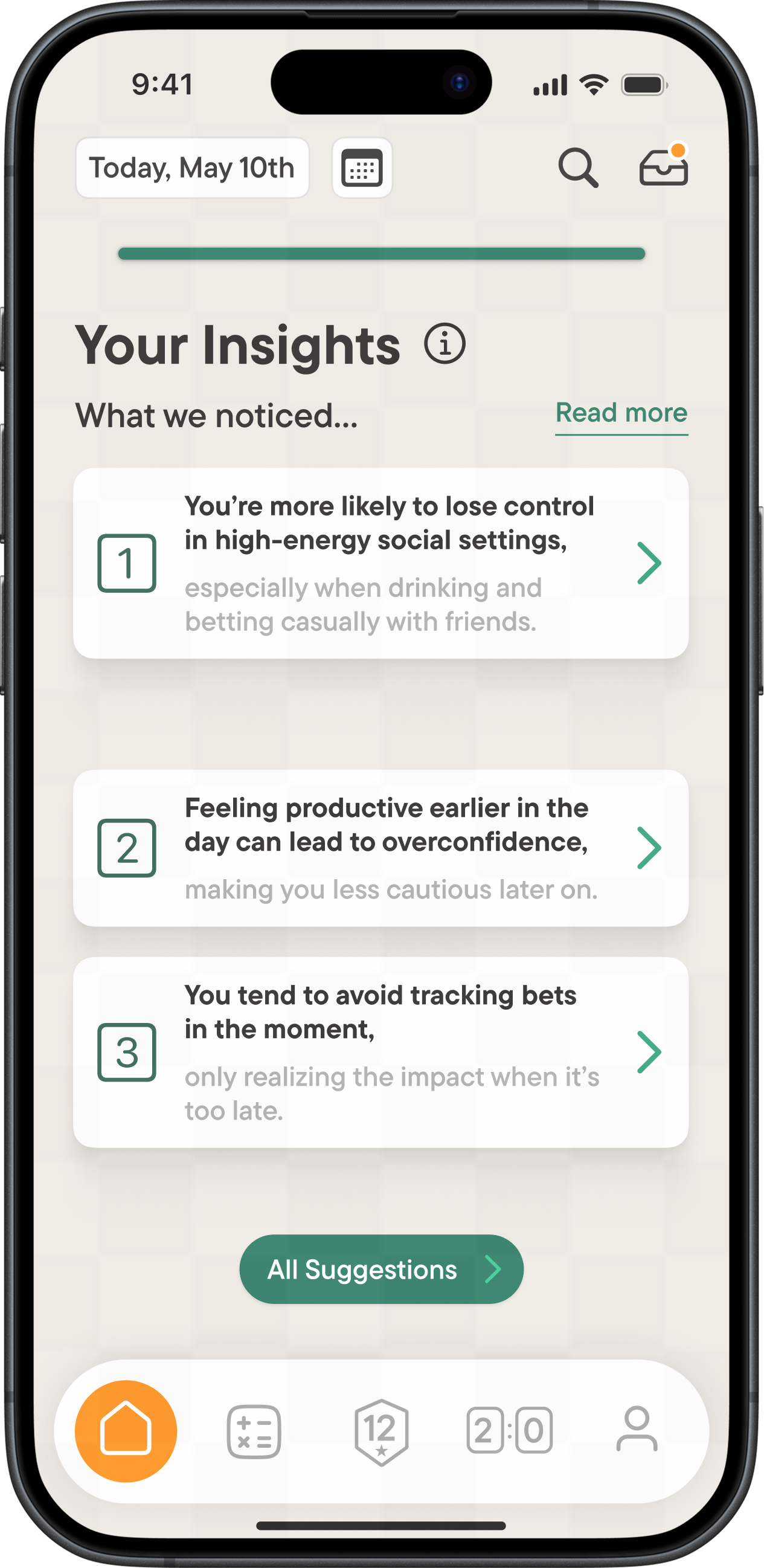AI-powered pattern insights