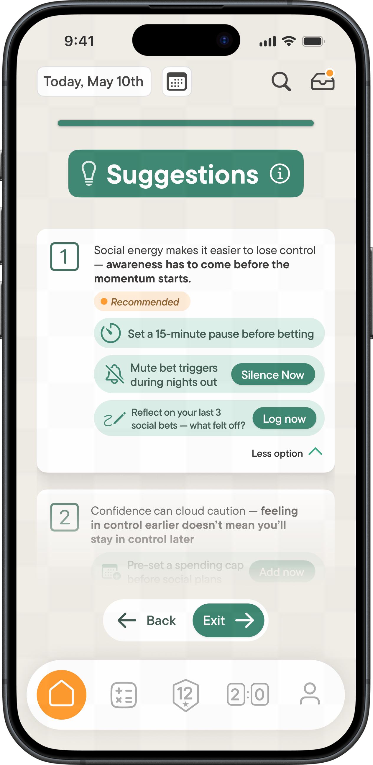 Personalized AI suggestions